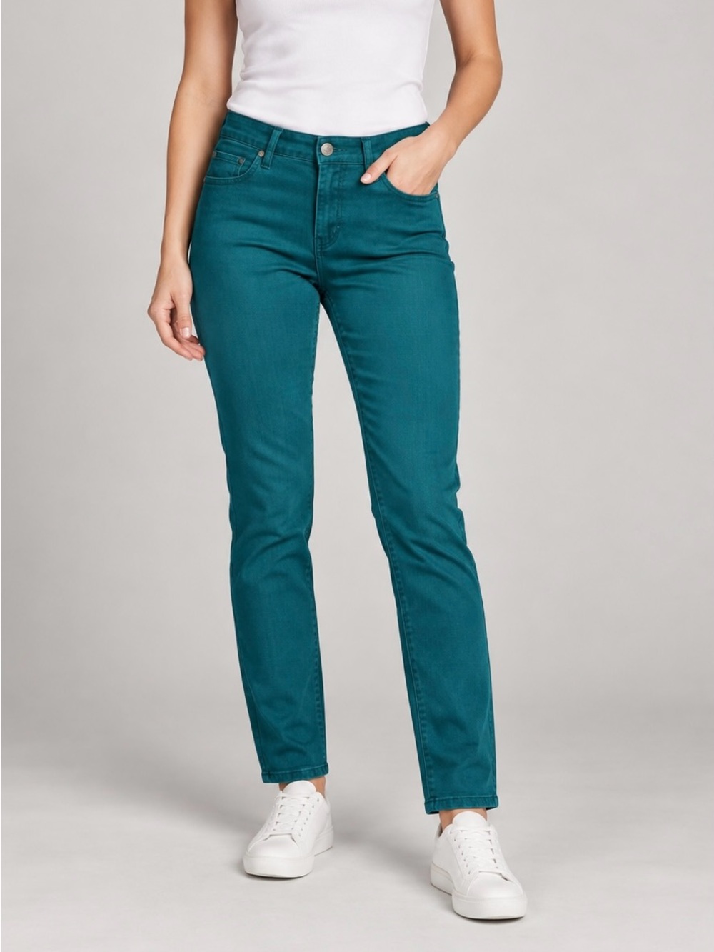 Celebrity Pink Teal Skinny Jeans